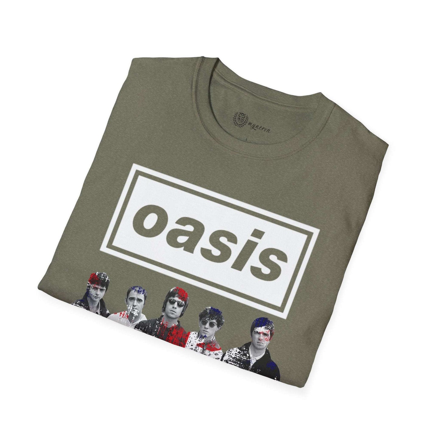 Oasis Unisex rock T-Shirt - UK Flag