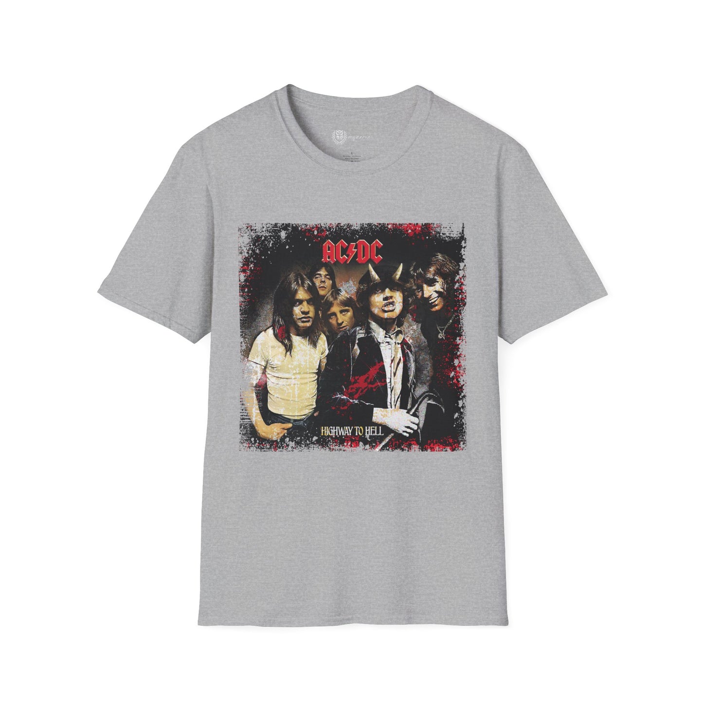 AC/DC Highway to Hell Grunge Texture Collector's Edition Rock T-Shirt
