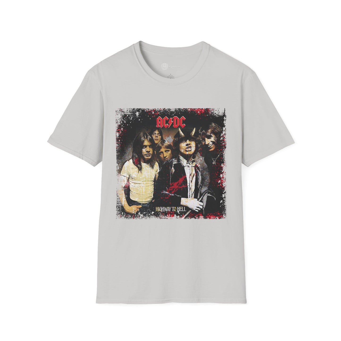 AC/DC Highway to Hell Grunge Texture Collector's Edition Rock T-Shirt