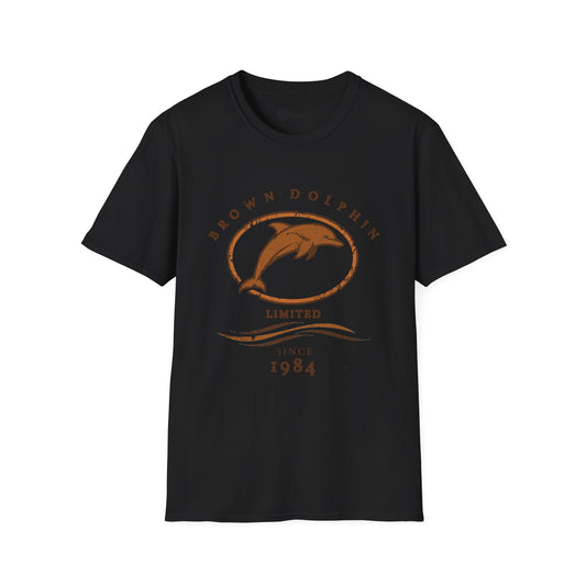 Brown Dolphin Limited Unisex grunge T-Shirt