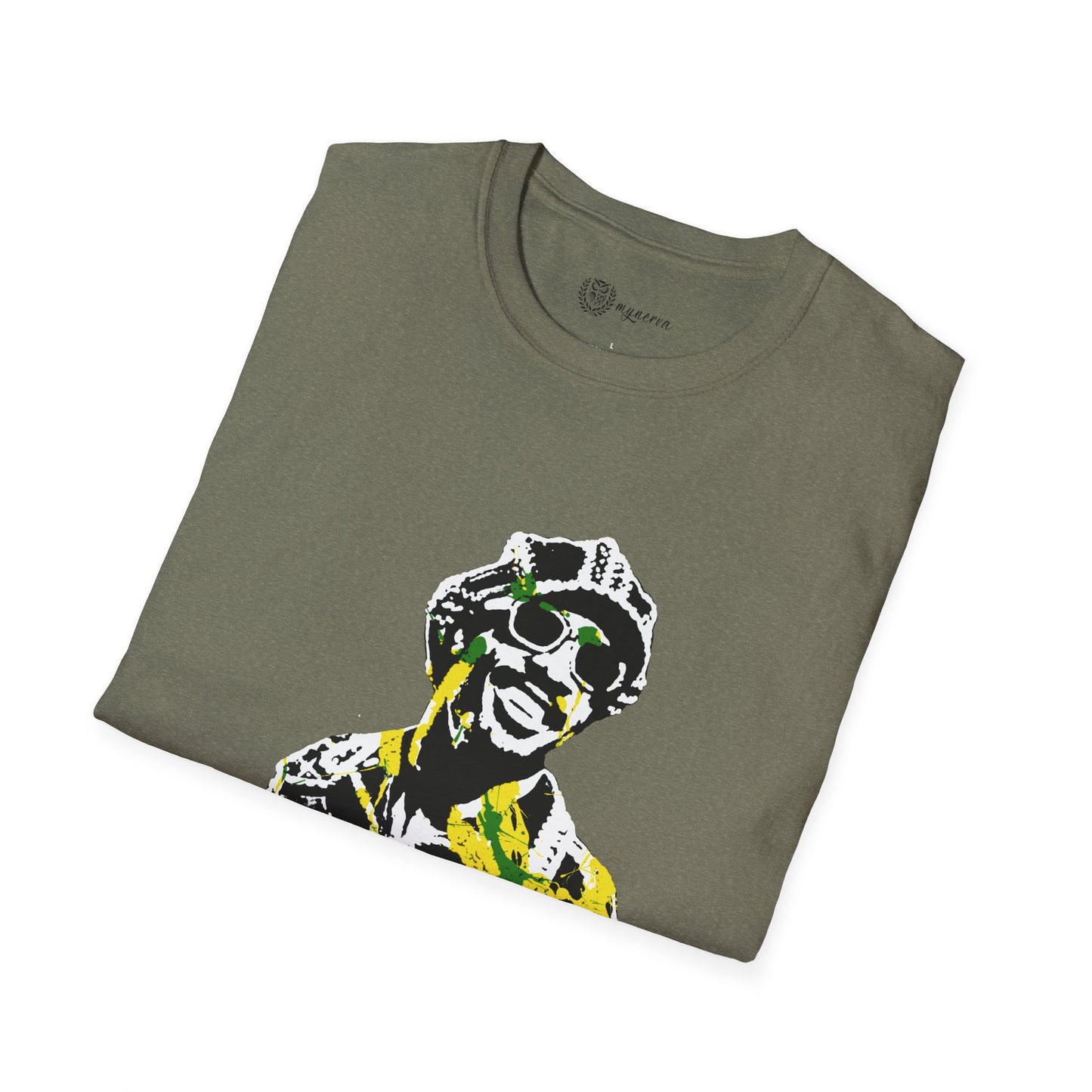 Stevie Wonder Unisex T-Shirt - Stencil design