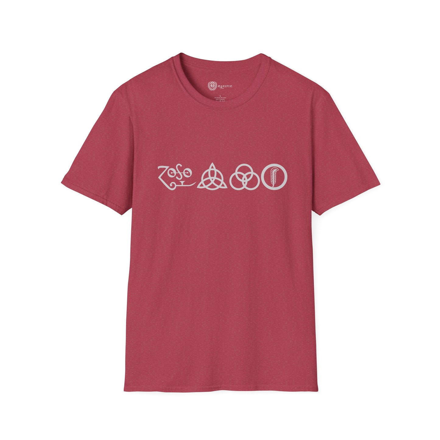 Led Zeppelin Unisex Softstyle T-Shirt - Vintage Rock Band Tee