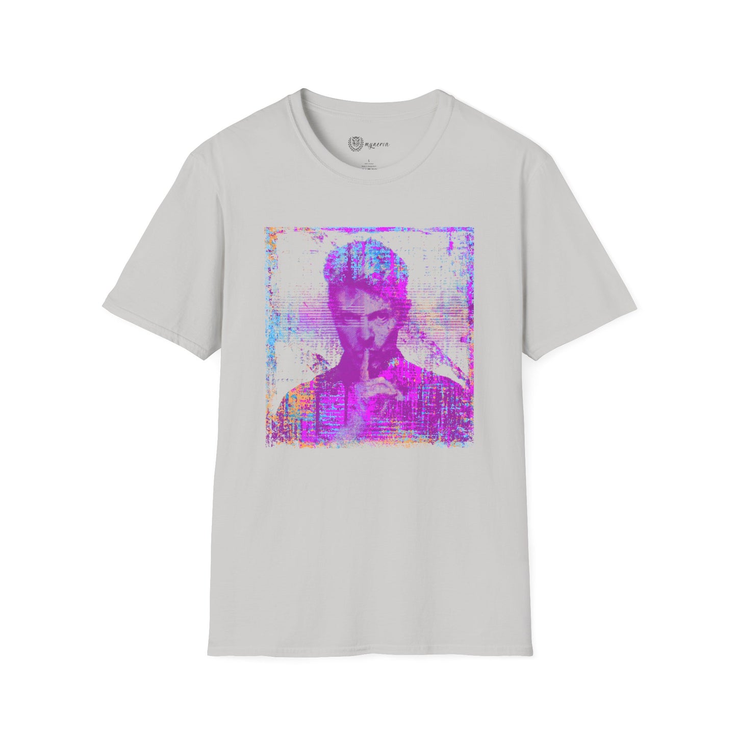 David Bowie Unisex Softstyle T-Shirt - Neon Shhh