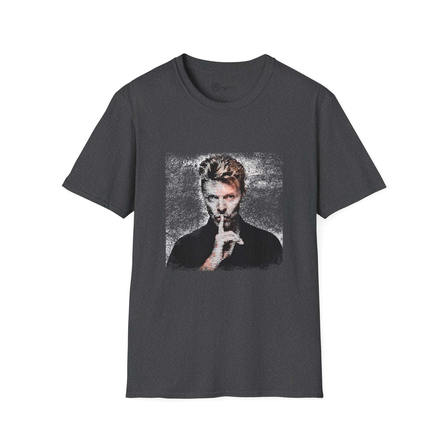 David Bowie Unisex Softstyle T-Shirt - Shhh