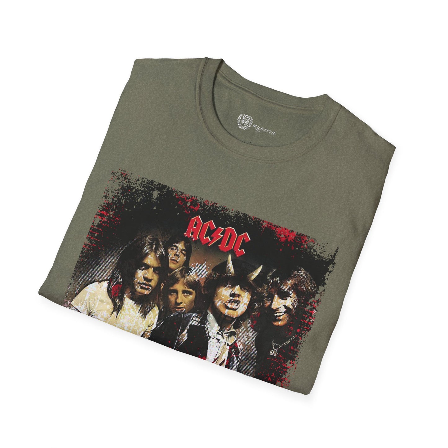 AC/DC Highway to Hell Grunge Texture Collector's Edition Rock T-Shirt
