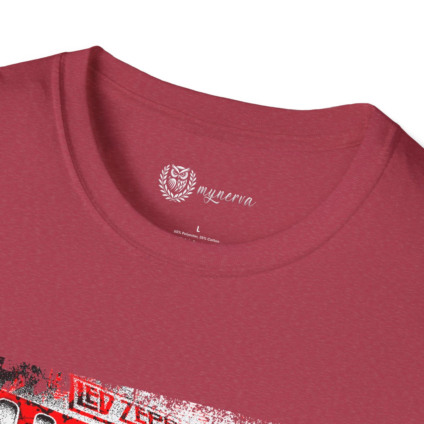 Led Zeppelin Unisex Softstyle T-Shirt - Iconic runway shot