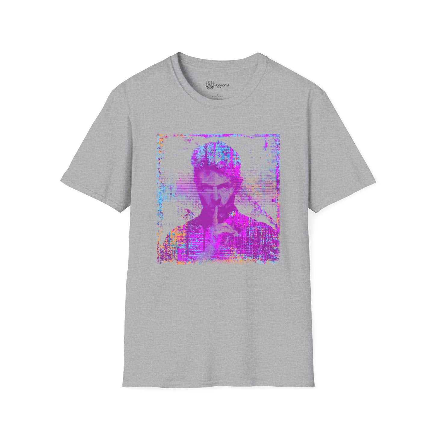 David Bowie Unisex Softstyle T-Shirt - Neon Shhh