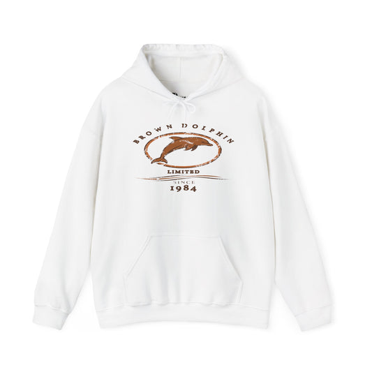 Brown Dolphin Limited Unisex grunge Hoodie