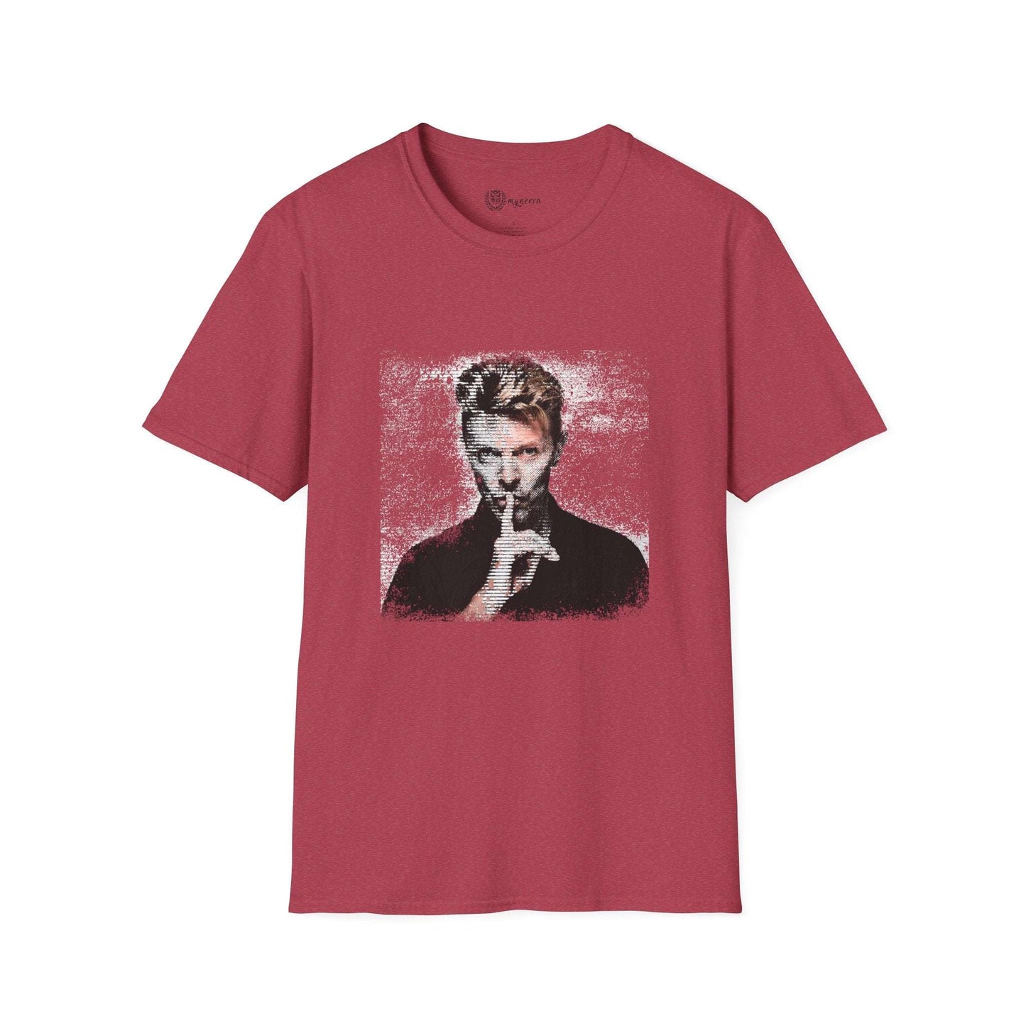 David Bowie Unisex Softstyle T-Shirt - Shhh