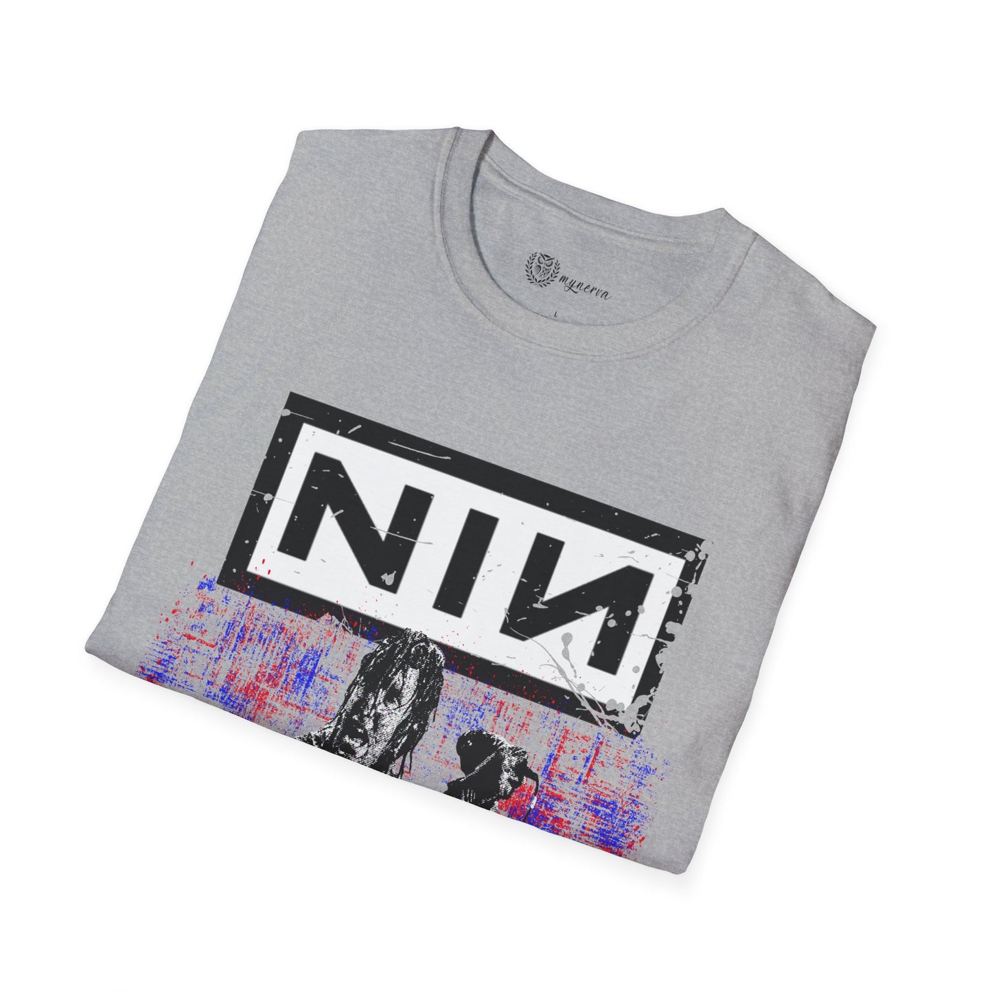 Nine Inch Nails Unisex grunge T-Shirt - NIN Woodstock '94