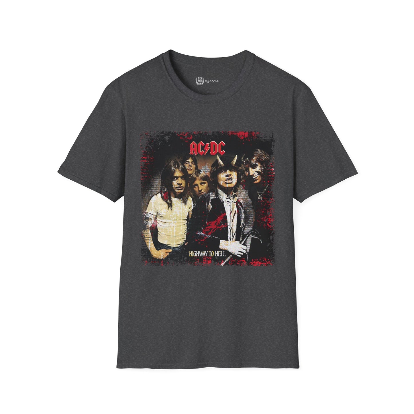 AC/DC Highway to Hell Grunge Texture Collector's Edition Rock T-Shirt