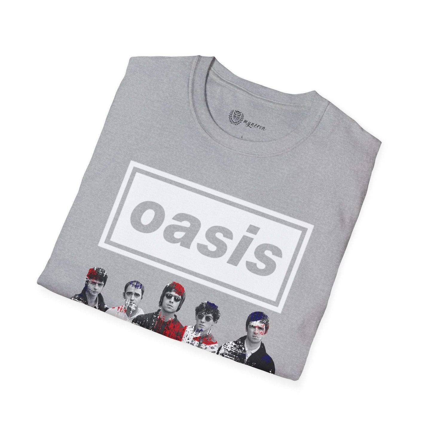 Oasis Unisex rock T-Shirt - UK Flag