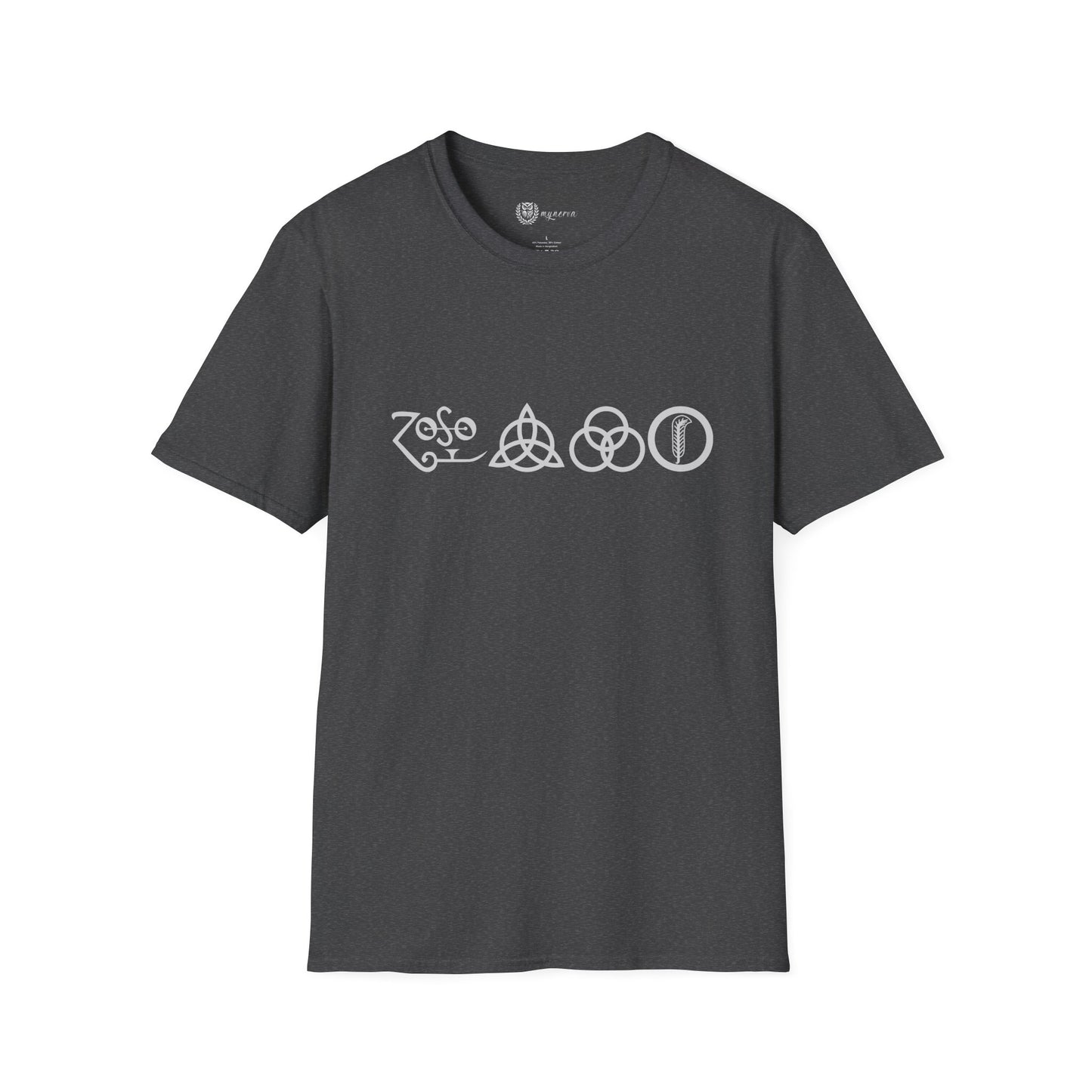 Led Zeppelin Unisex Softstyle T-Shirt - Vintage Rock Band Tee