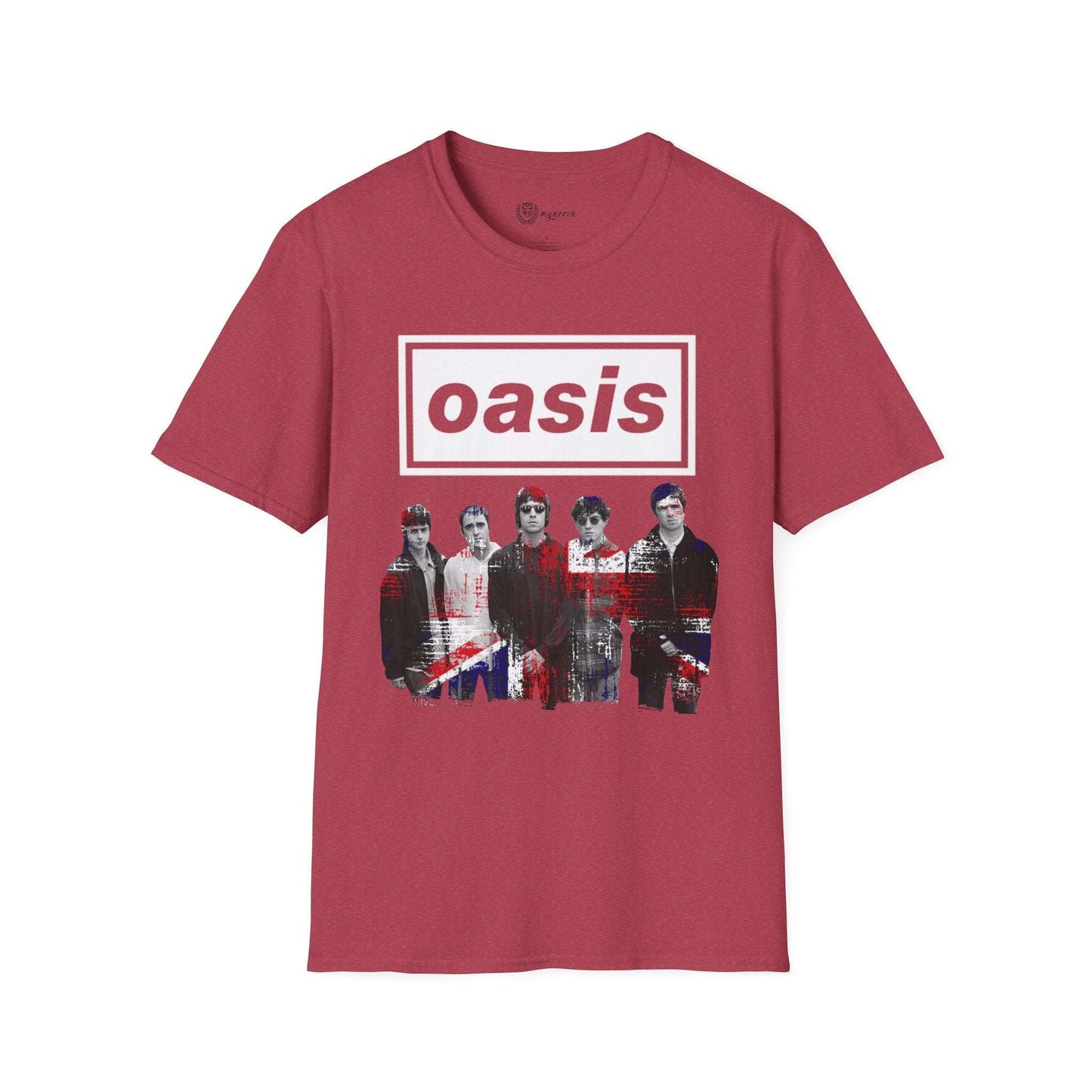 Oasis Unisex rock T-Shirt - UK Flag