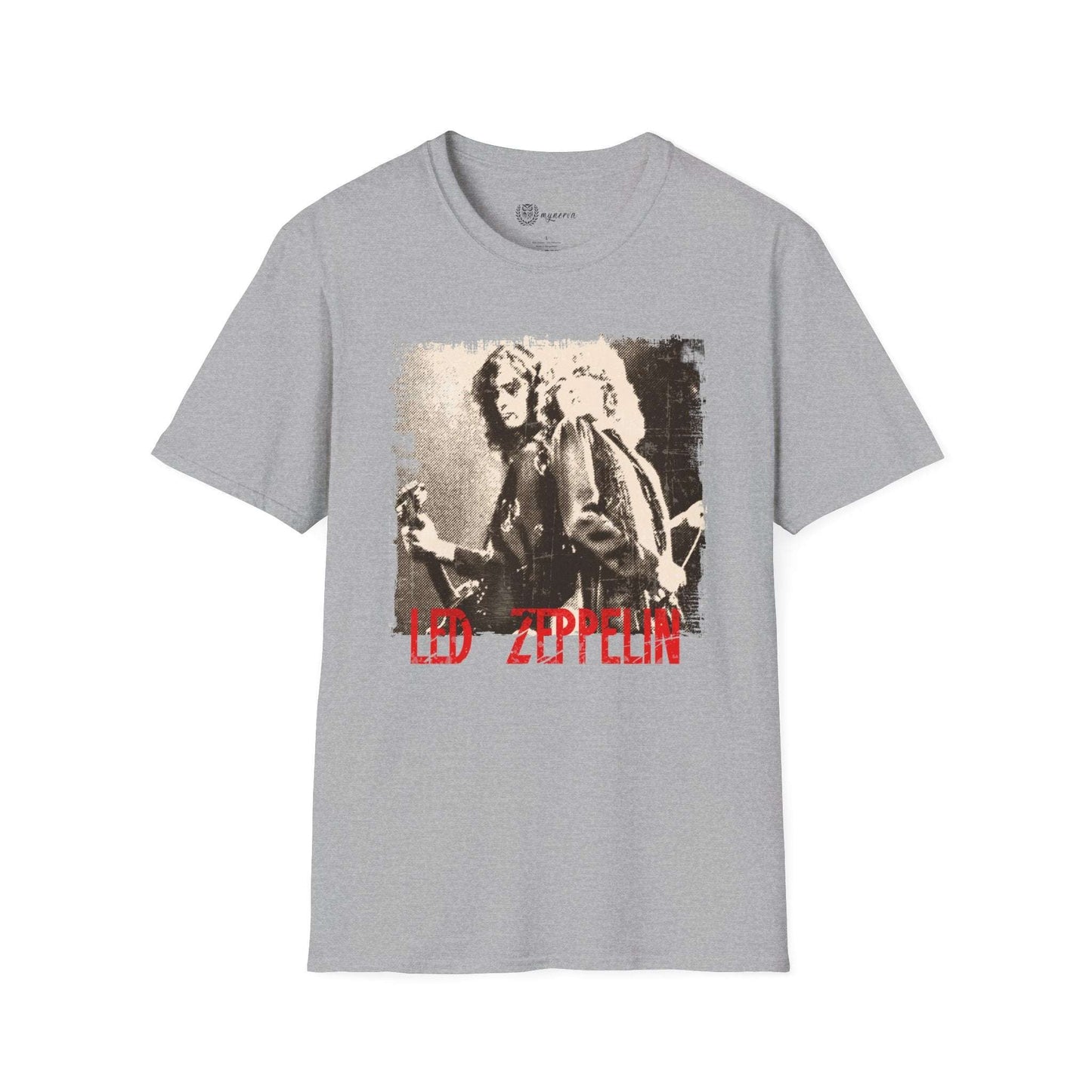Led Zeppelin Unisex Softstyle T-Shirt - Page and Plant