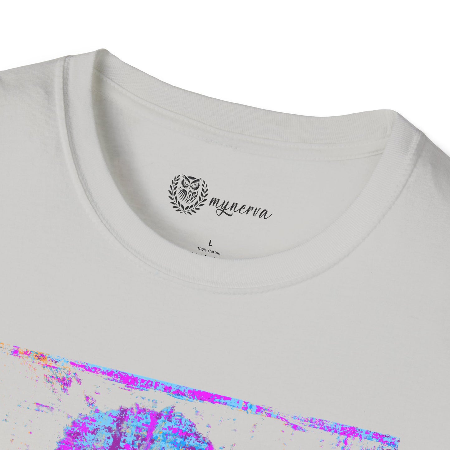 David Bowie Unisex Softstyle T-Shirt - Neon Shhh
