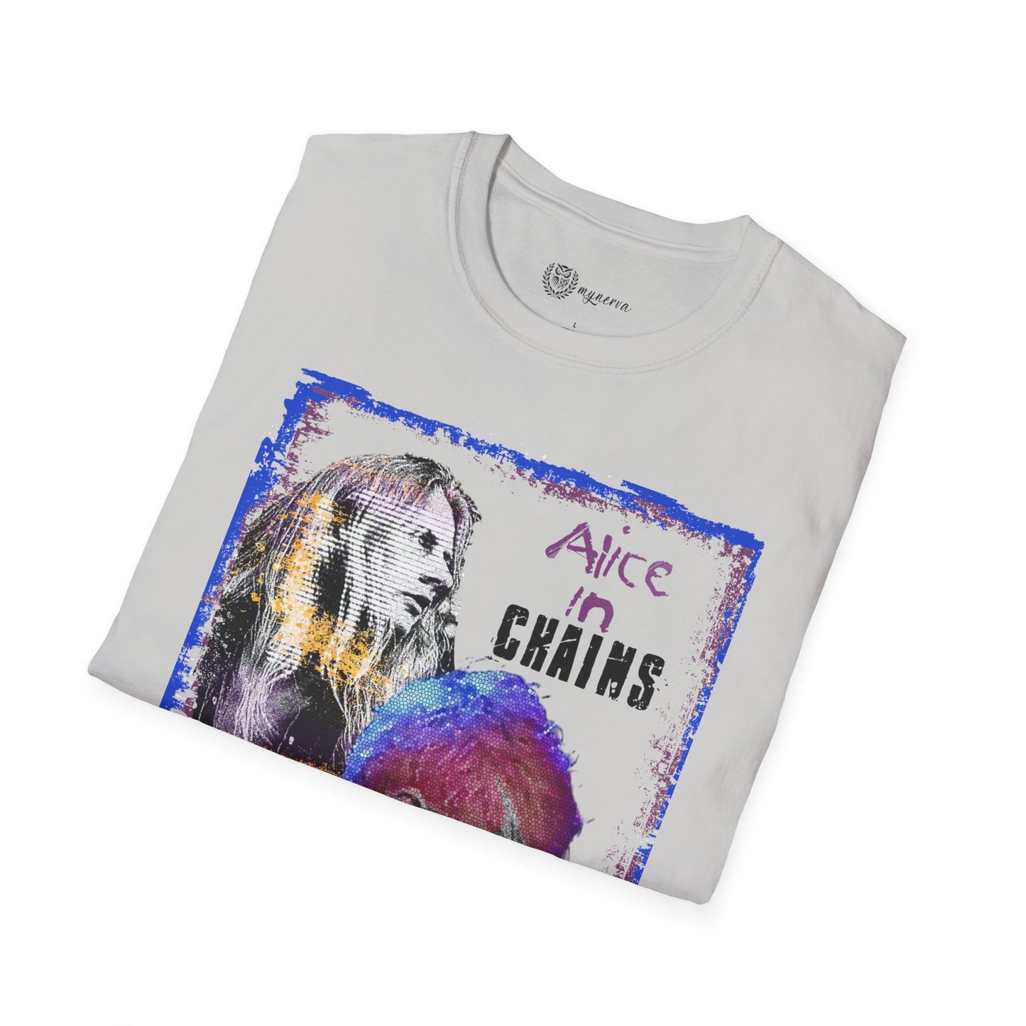 Alice in Chains Unisex Softstyle T-Shirt - Vintage Rock Band Tee