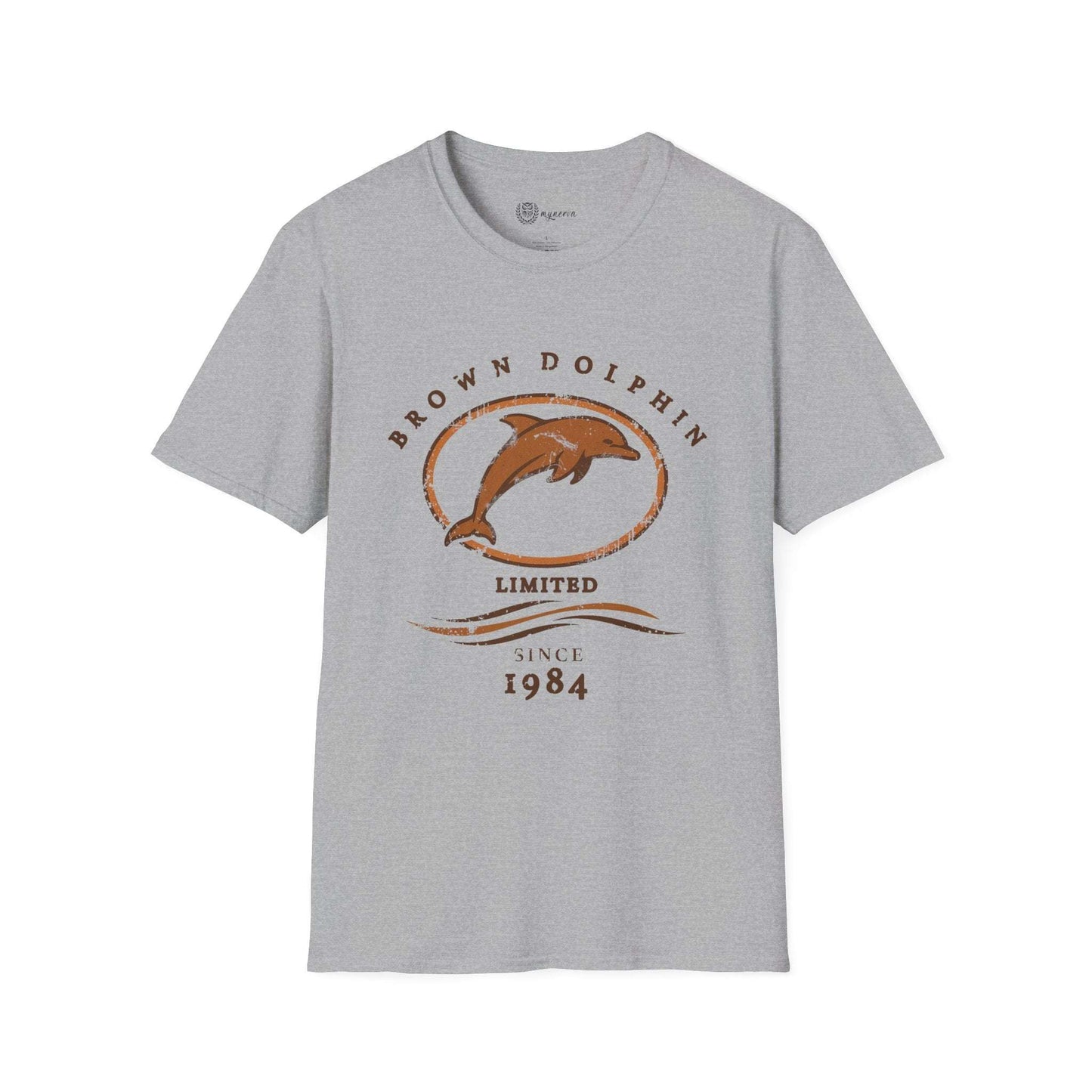Brown Dolphin Limited Unisex grunge T-Shirt