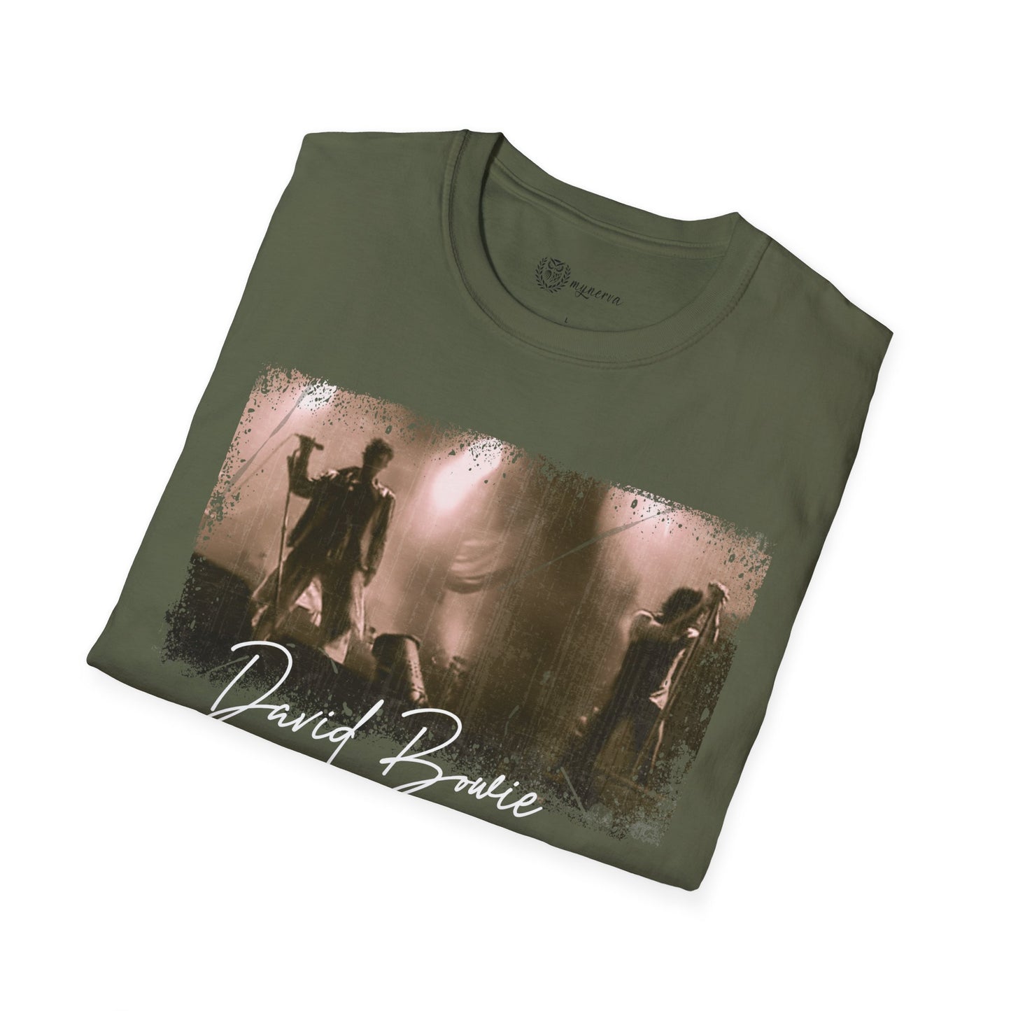 David Bowie and Nine Inch Nails Unisex retro T-Shirt - The Outside Tour '95