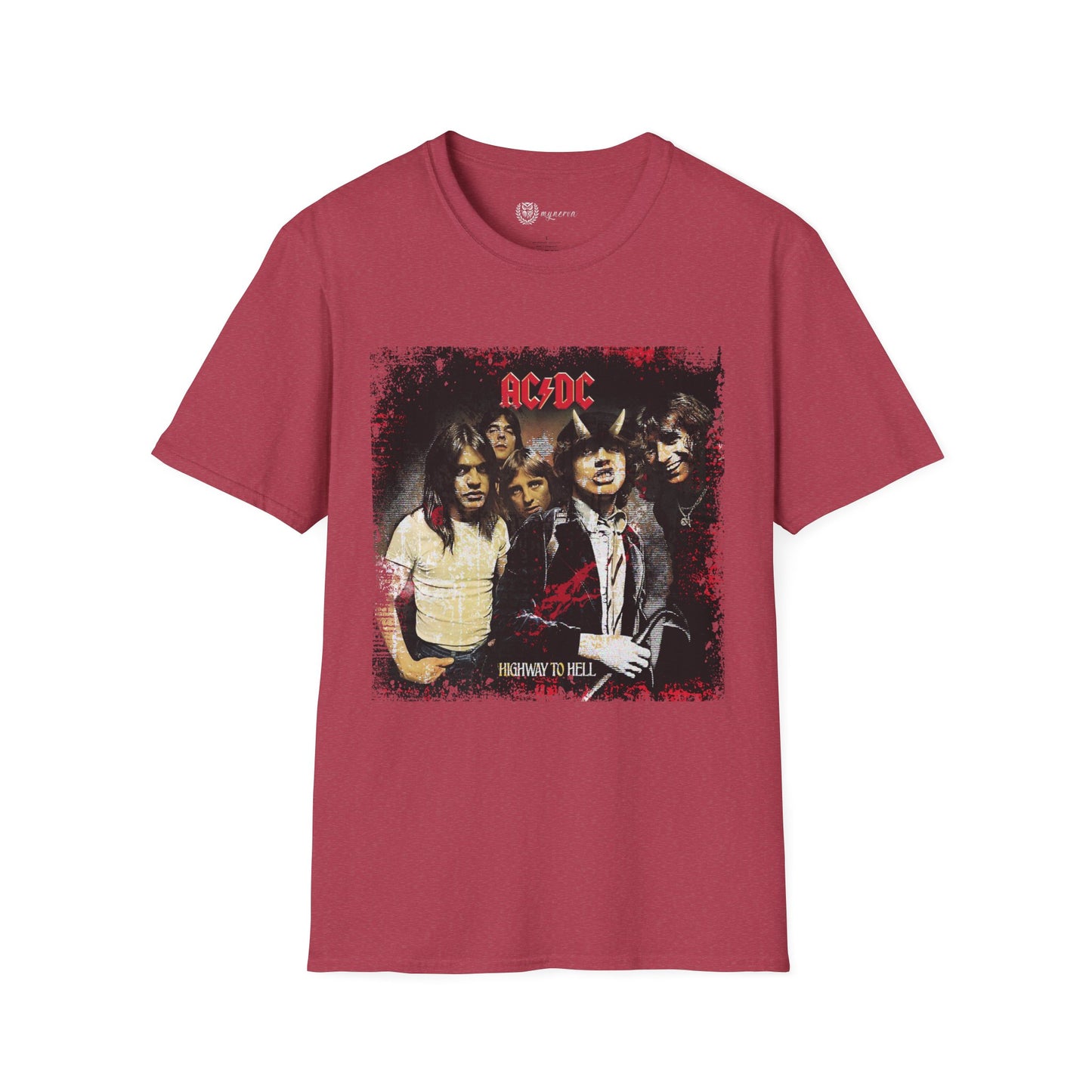 AC/DC Highway to Hell Grunge Texture Collector's Edition Rock T-Shirt