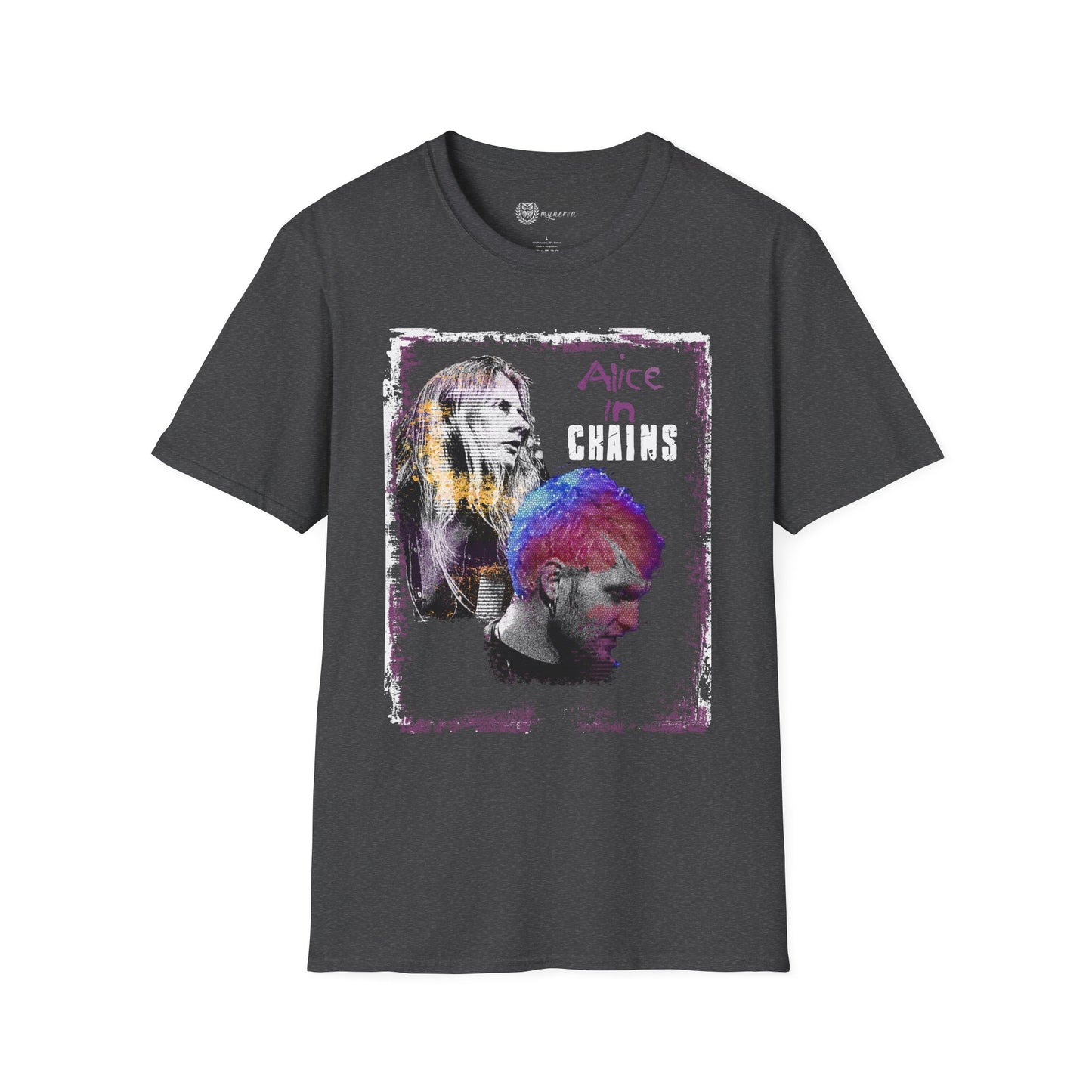 Alice in Chains Unisex Softstyle T-Shirt - Vintage Rock Band Tee