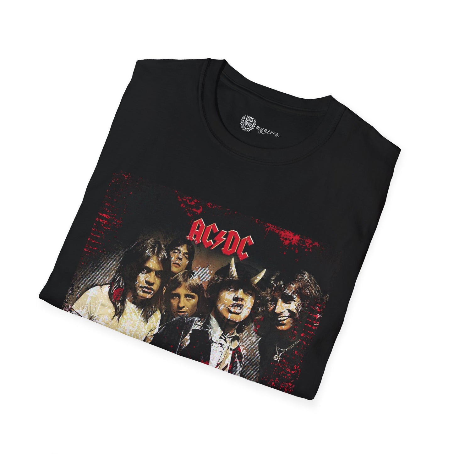 AC/DC Highway to Hell Grunge Texture Collector's Edition Rock T-Shirt