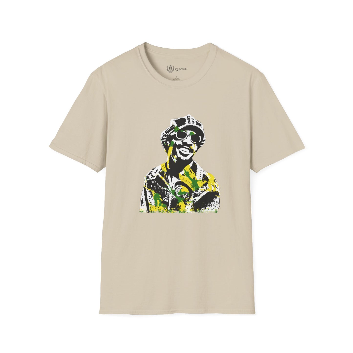 Stevie Wonder Unisex T-Shirt - Stencil design