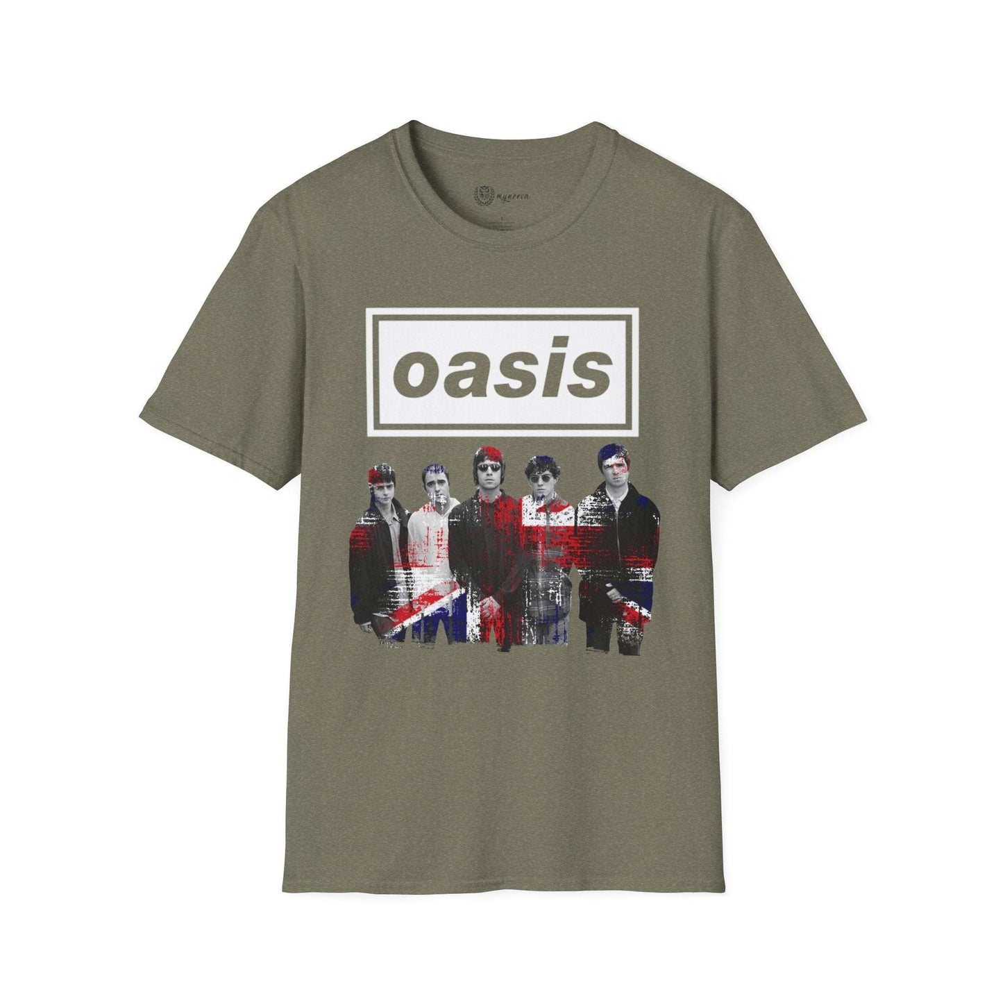 Oasis Unisex rock T-Shirt - UK Flag