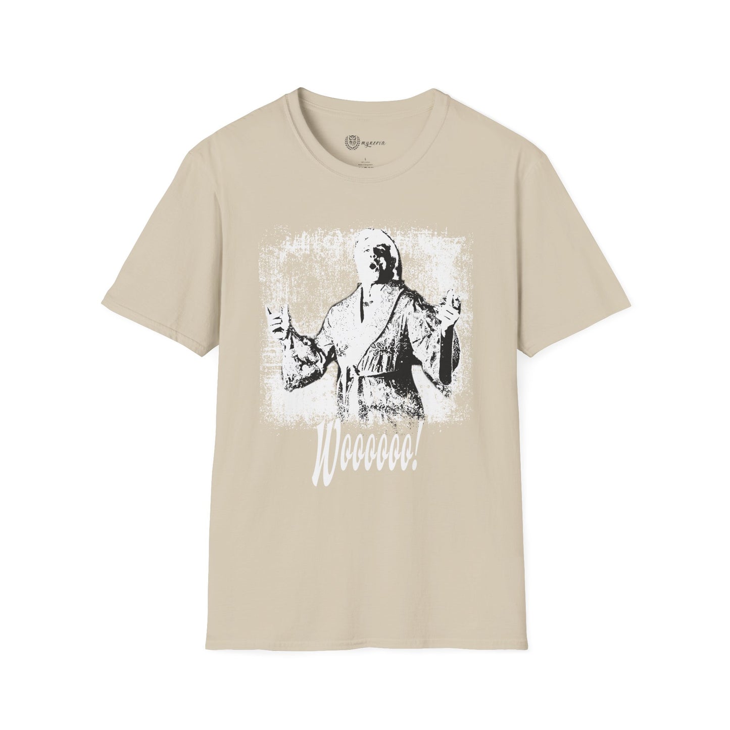 Ric Flair Black and White Vintage T-Shirt - WOO!