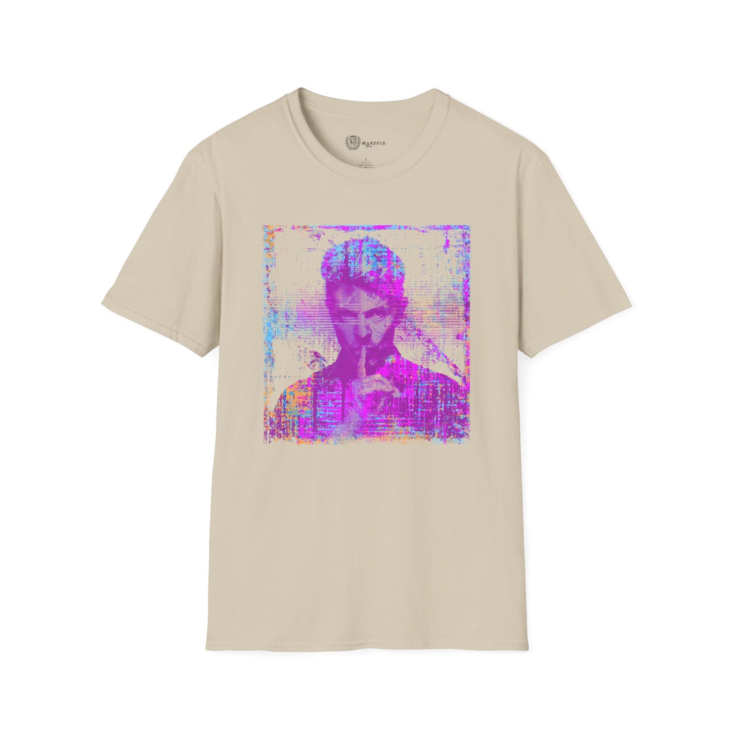 David Bowie Unisex Softstyle T-Shirt - Neon Shhh