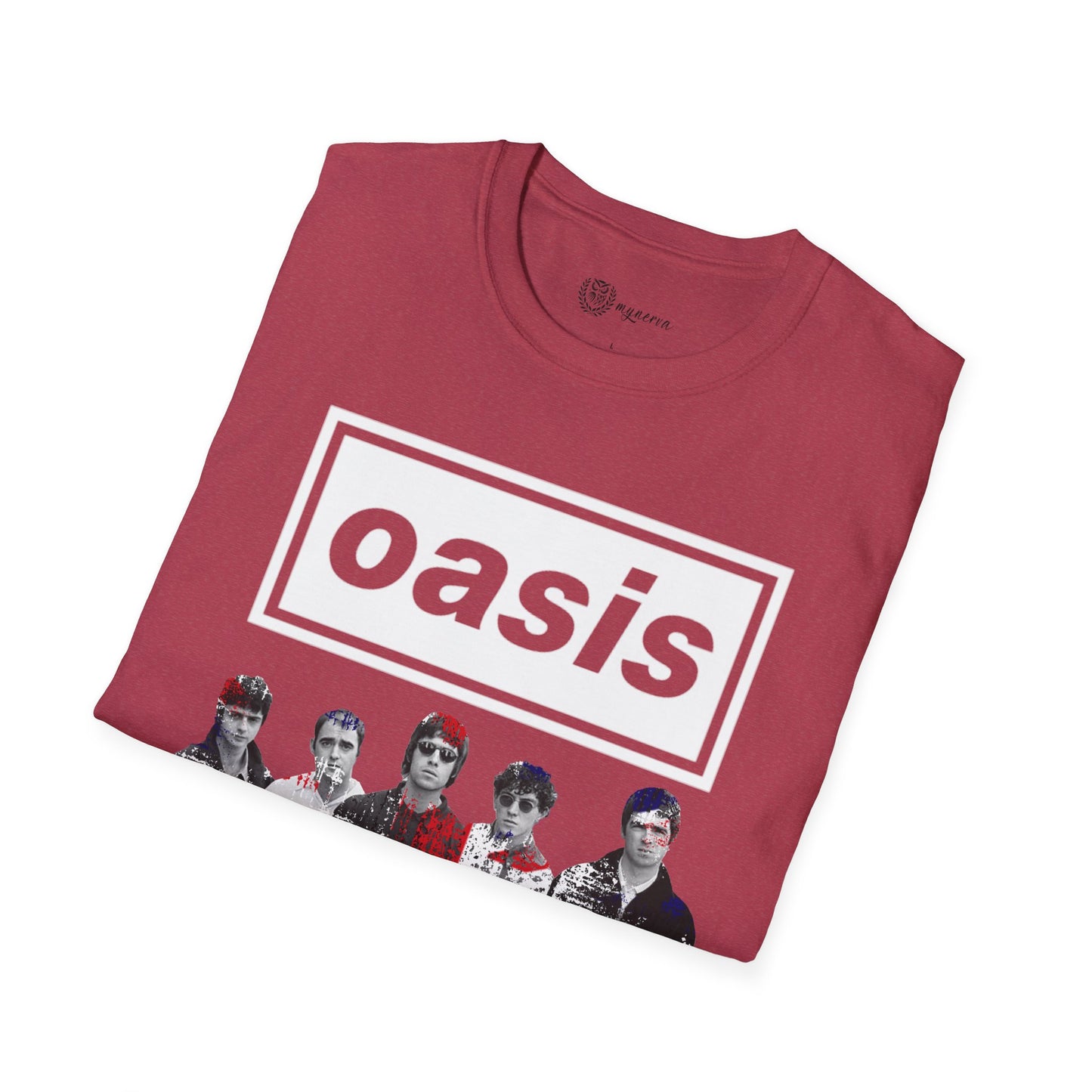 Oasis Unisex rock T-Shirt - UK Flag