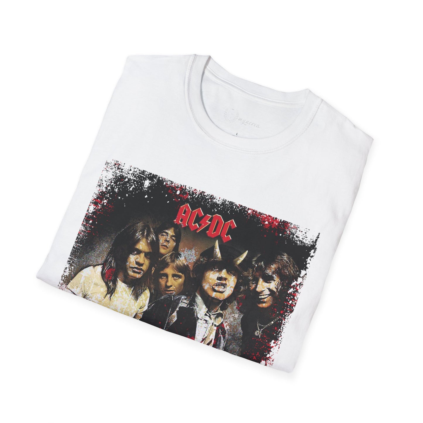 AC/DC Highway to Hell Grunge Texture Collector's Edition Rock T-Shirt