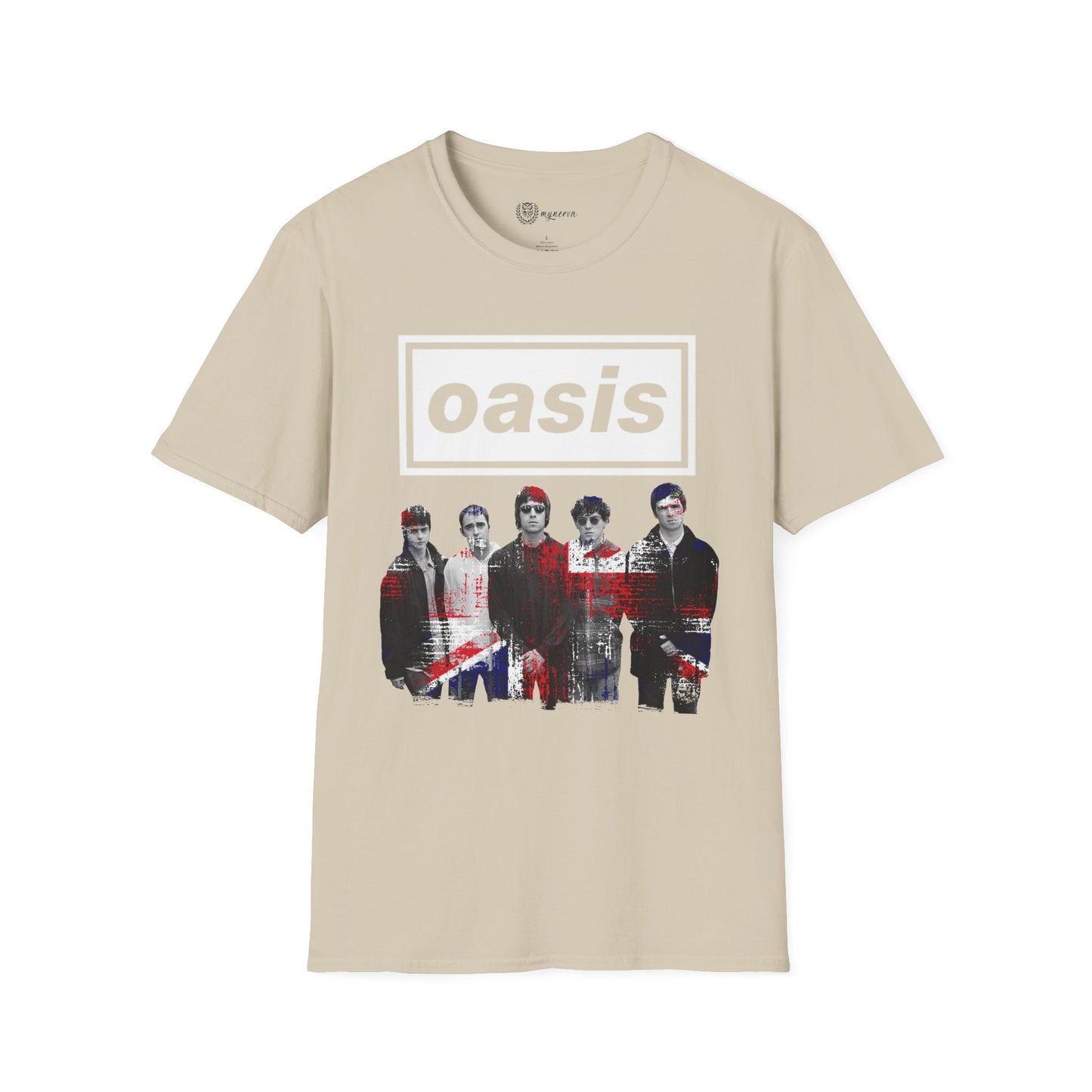 Oasis Unisex rock T-Shirt - UK Flag