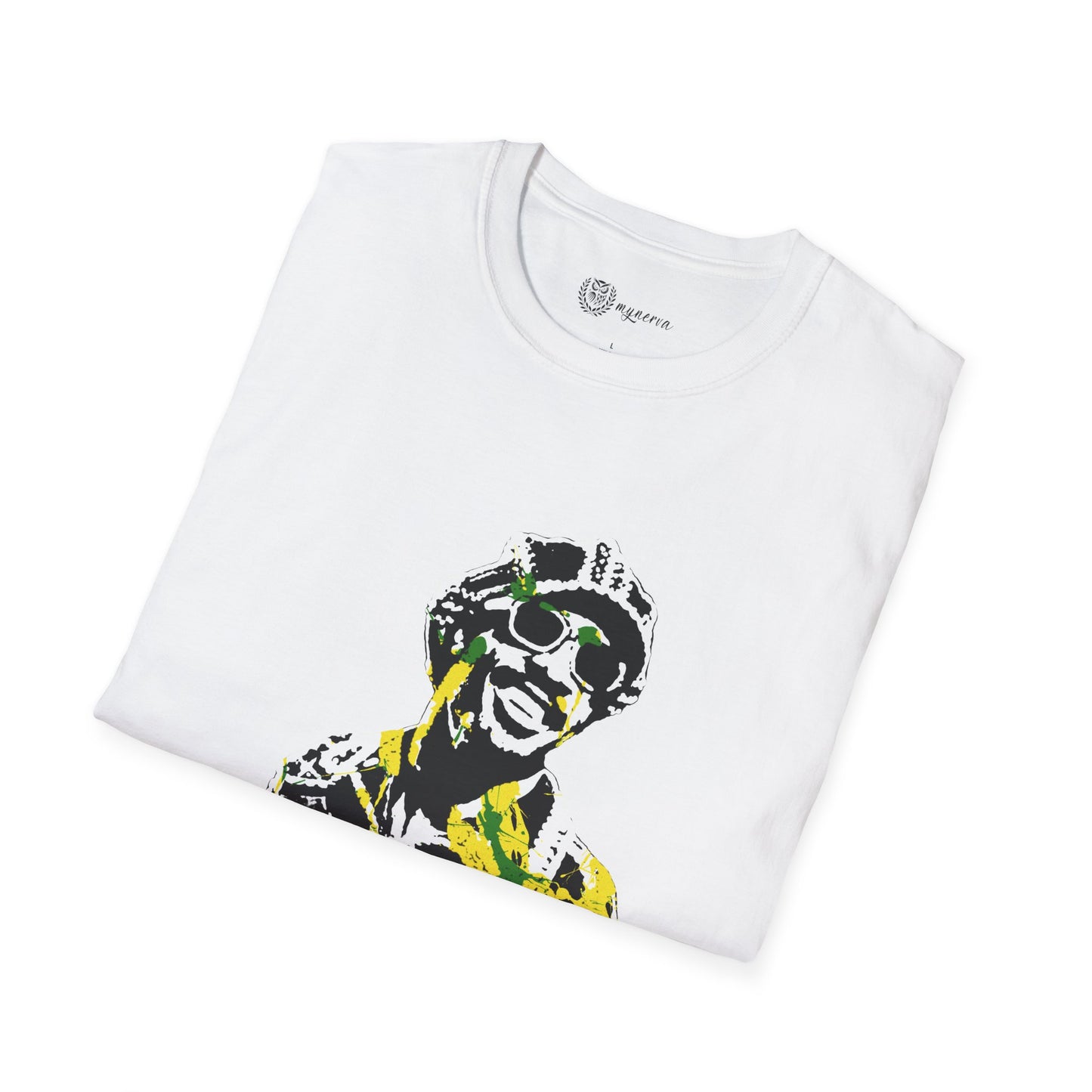 Stevie Wonder Unisex T-Shirt - Stencil design