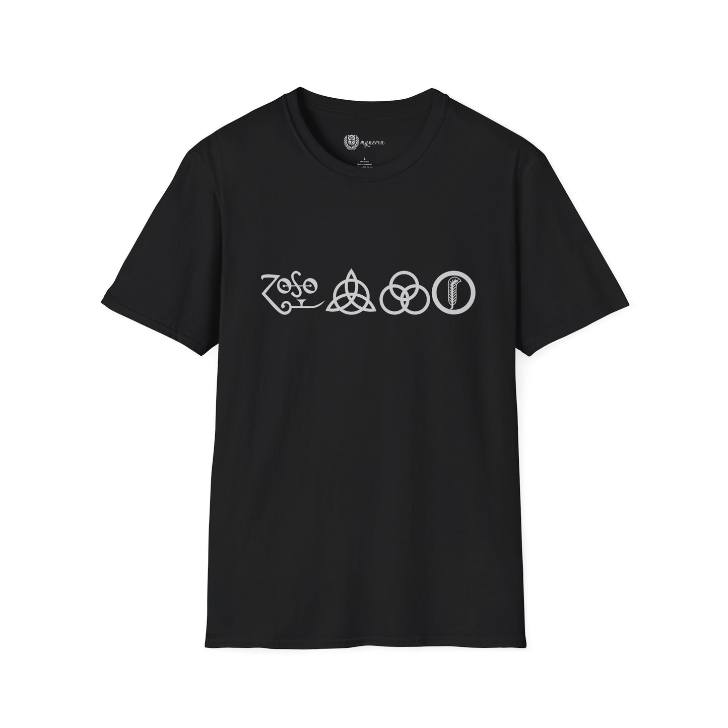 Led Zeppelin Unisex Softstyle T-Shirt - Vintage Rock Band Tee