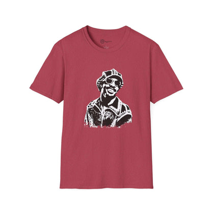 Stevie Wonder Unisex T-Shirt - Stencil design