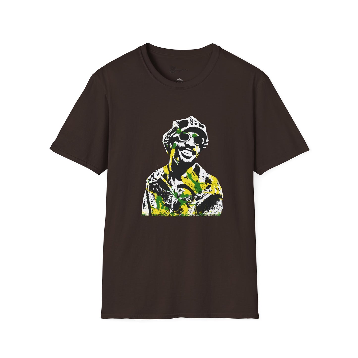 Stevie Wonder T-Shirt - Stencil design