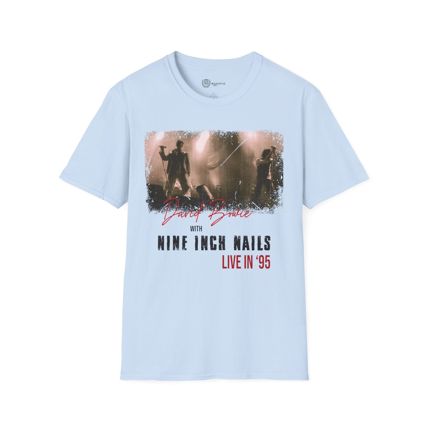 David Bowie and Nine Inch Nails T-Shirt - The Outside Tour '95