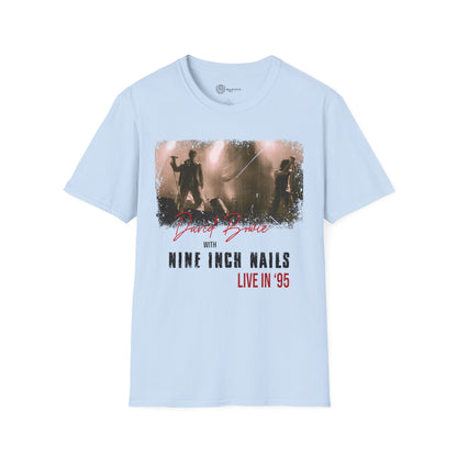 David Bowie and Nine Inch Nails T-Shirt - The Outside Tour '95