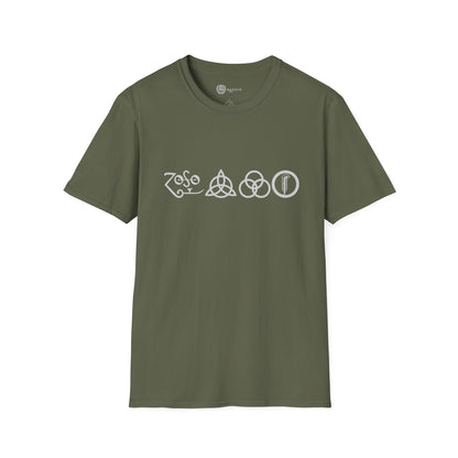 Led Zeppelin Unisex Softstyle T-Shirt - Vintage Rock Band Tee