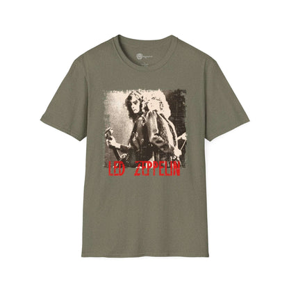 Led Zeppelin Unisex Softstyle T-Shirt - Page and Plant