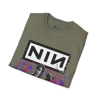 Nine Inch Nails Unisex grunge T-Shirt - NIN Woodstock '94