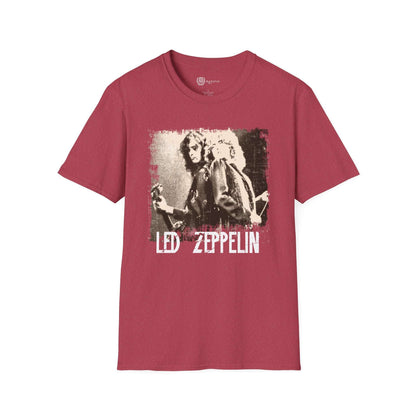 Led Zeppelin Unisex Softstyle T-Shirt - Page and Plant