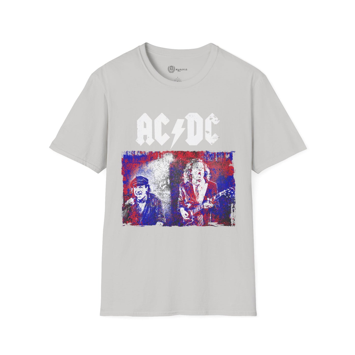 AC/DC Unisex T-Shirt - Vintage Rock Tee - Brian and Angus