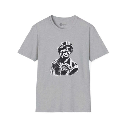 Stevie Wonder Unisex T-Shirt - Stencil design