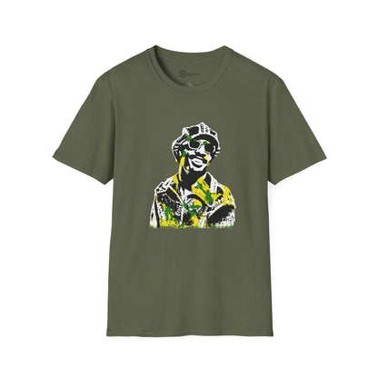 Stevie Wonder Unisex T-Shirt - Stencil design