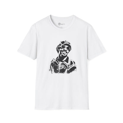 Stevie Wonder T-Shirt - Stencil design