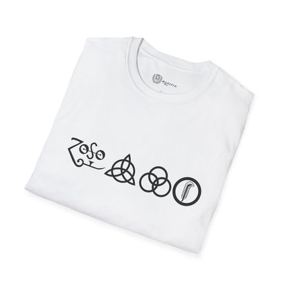 Led Zeppelin Unisex Softstyle T-Shirt - Vintage Rock Band Tee
