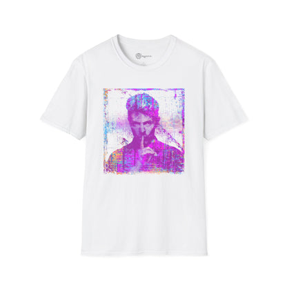 David Bowie Unisex Softstyle T-Shirt - Neon Shhh