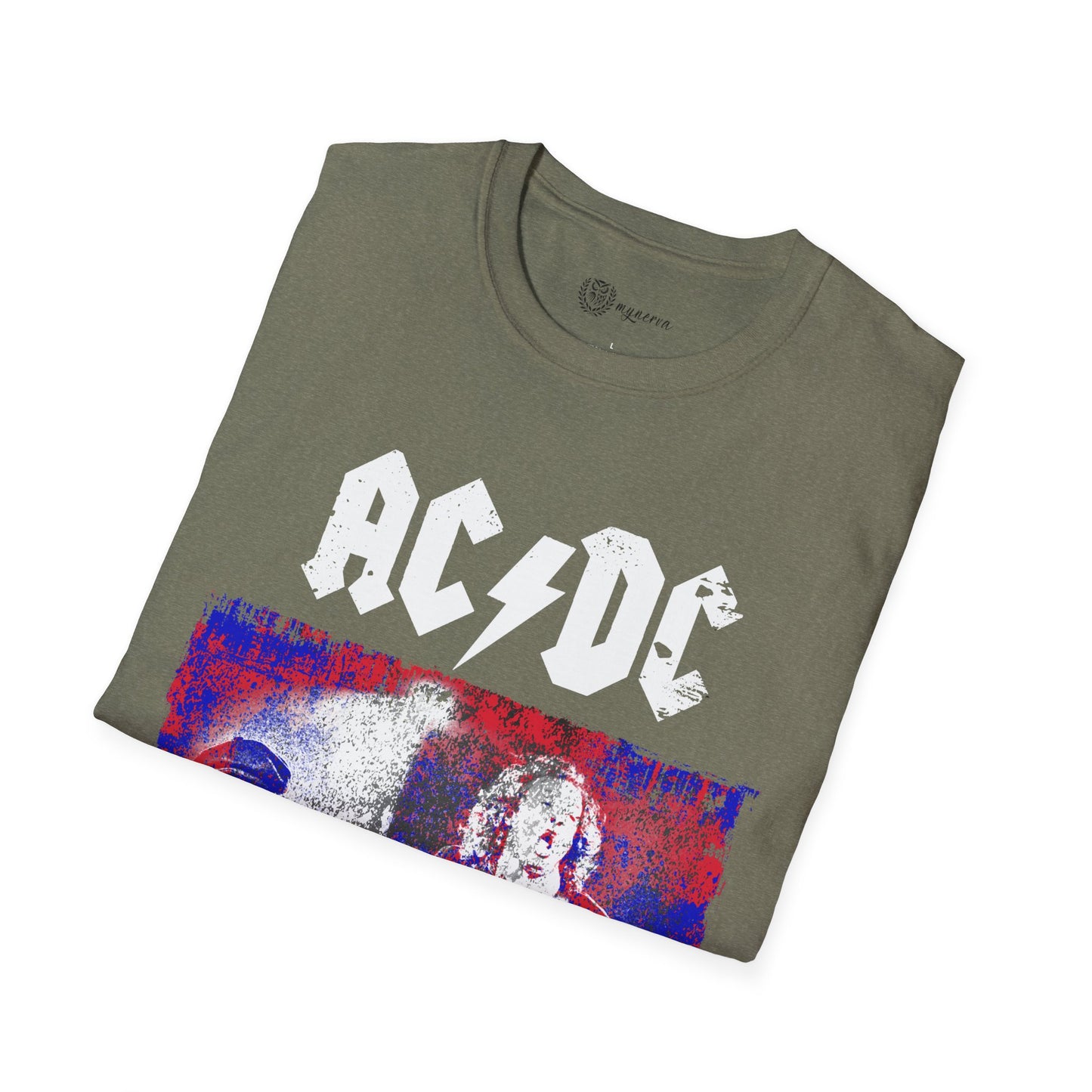 AC/DC Unisex T-Shirt - Vintage Rock Tee - Brian and Angus